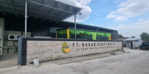 Front view of PT. Ragam Buah Tropis – Young Durian’s- Frozen Durian Paste Factory with export quality standards